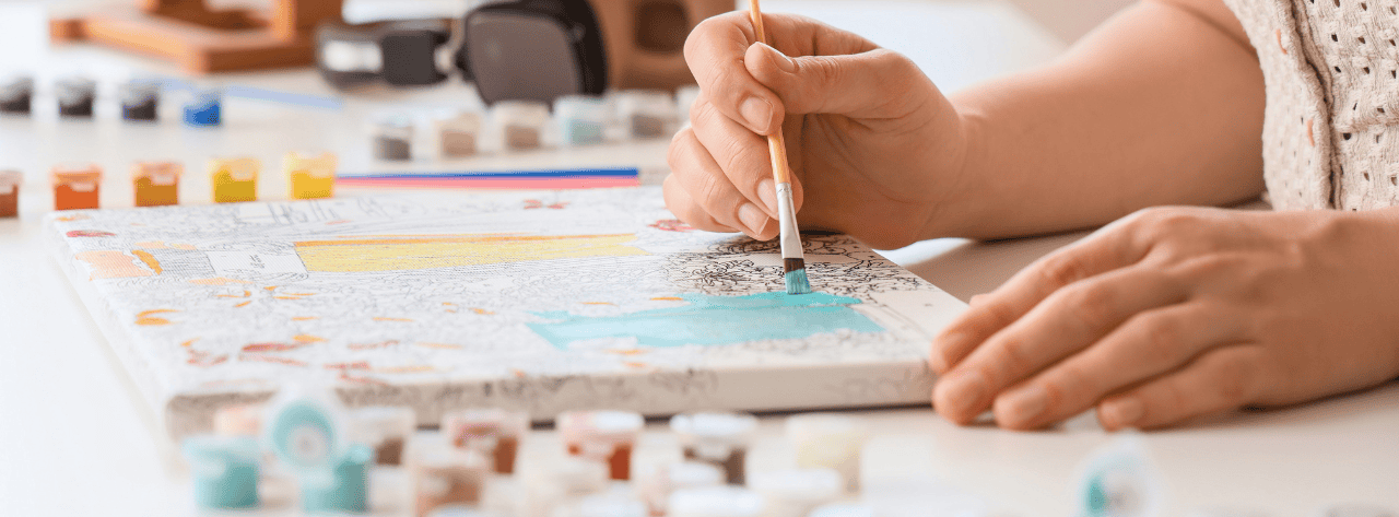 Instructions for use: Paint by Numbers from A to Z