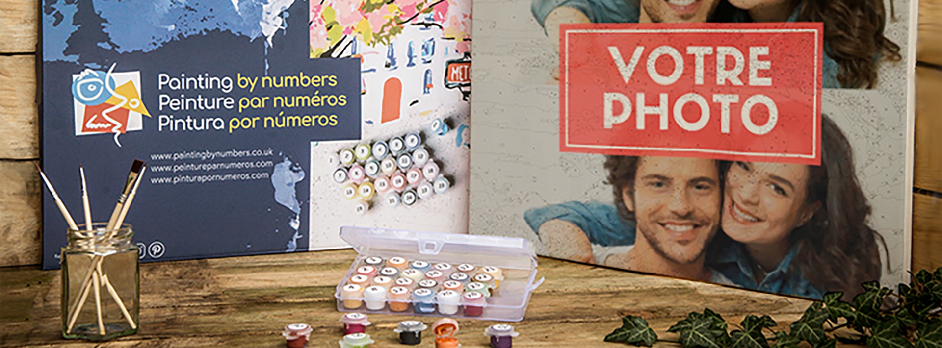 Personalised Paint by Numbers is a unique and original gift!