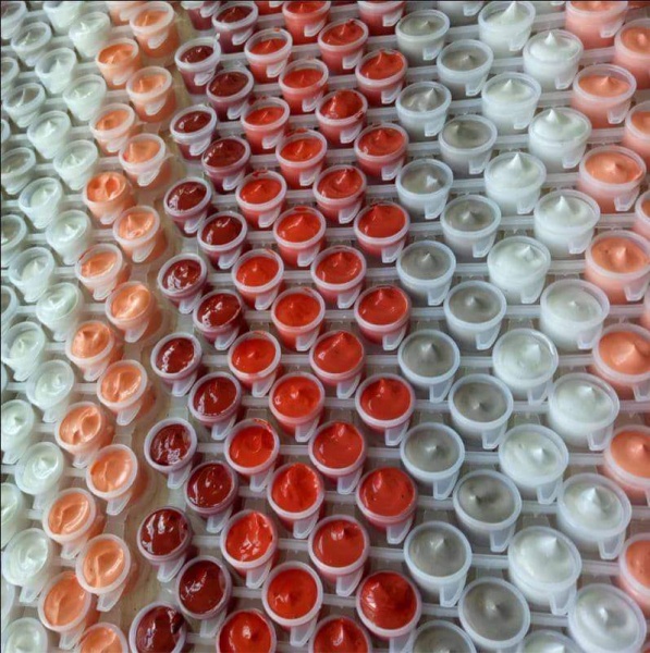 Extra Paint pots for Painting by Numbers