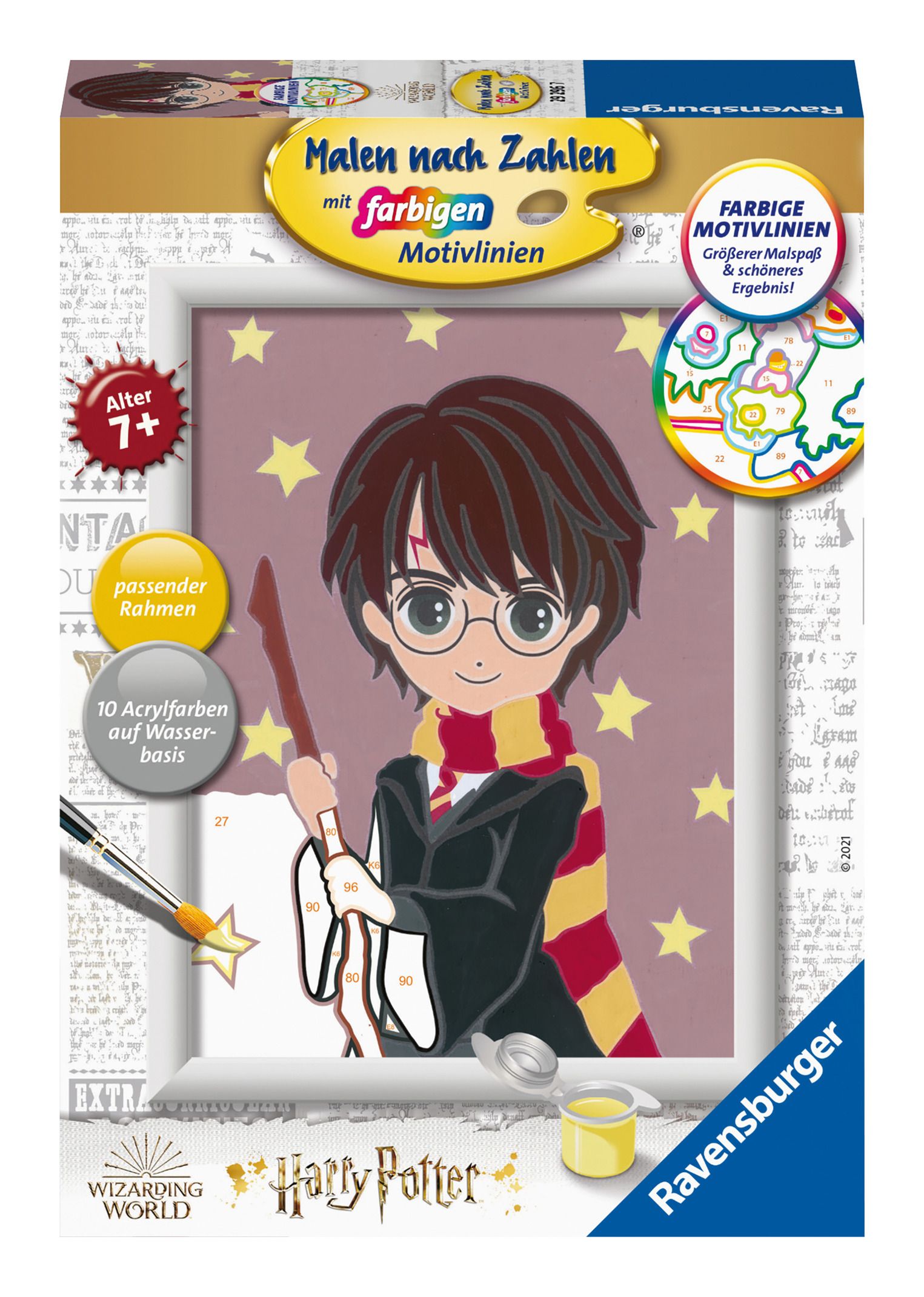Ravensburger CreArt Harry Potter Hermione Paint By Numbers for