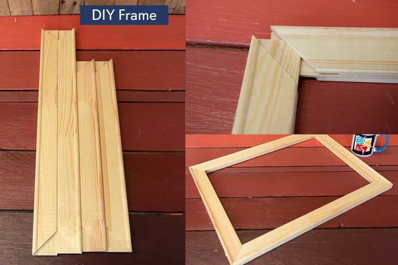 Diy Wooden Frame (Stretcher Bars)