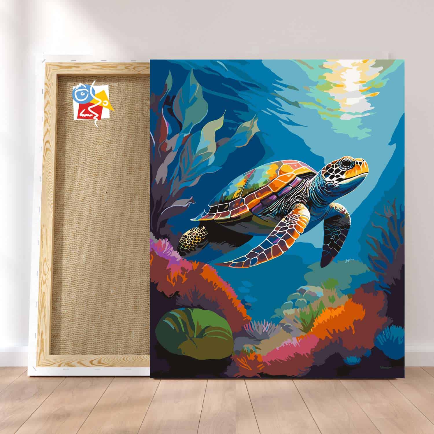 Paint By Numbers Sea Turtle Family at Caitlyn Lavater blog