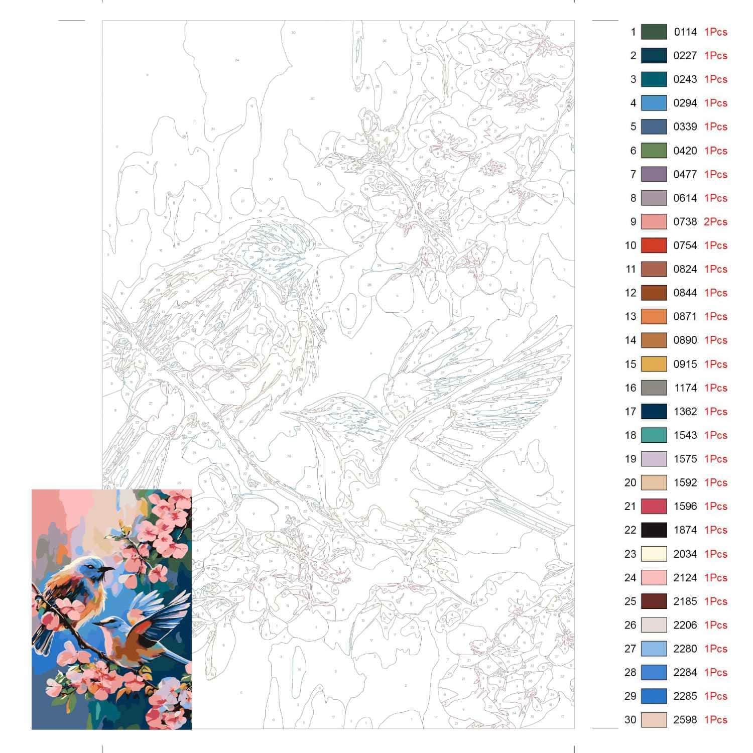 Painting by Numbers for Adults