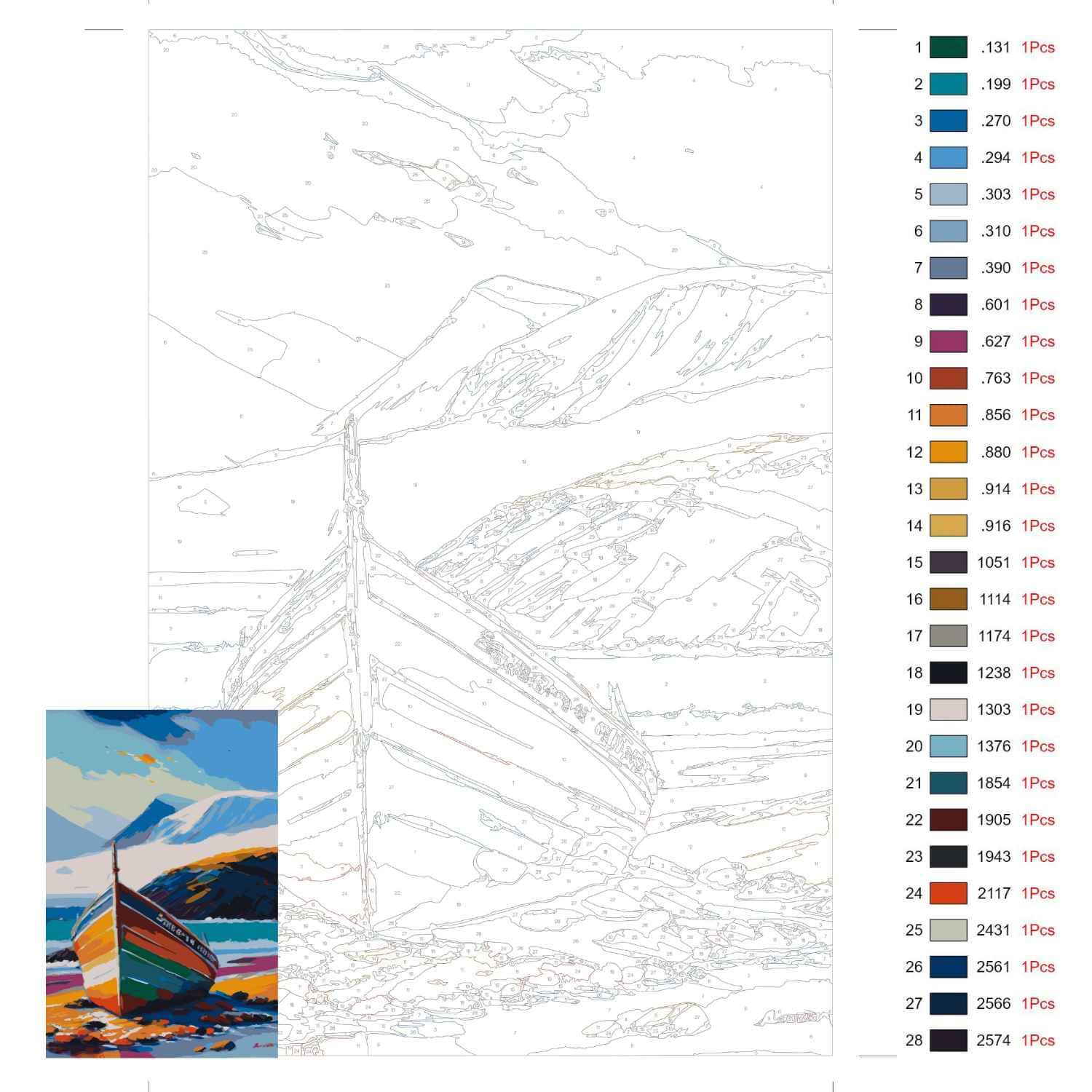Painting by Numbers for Adults