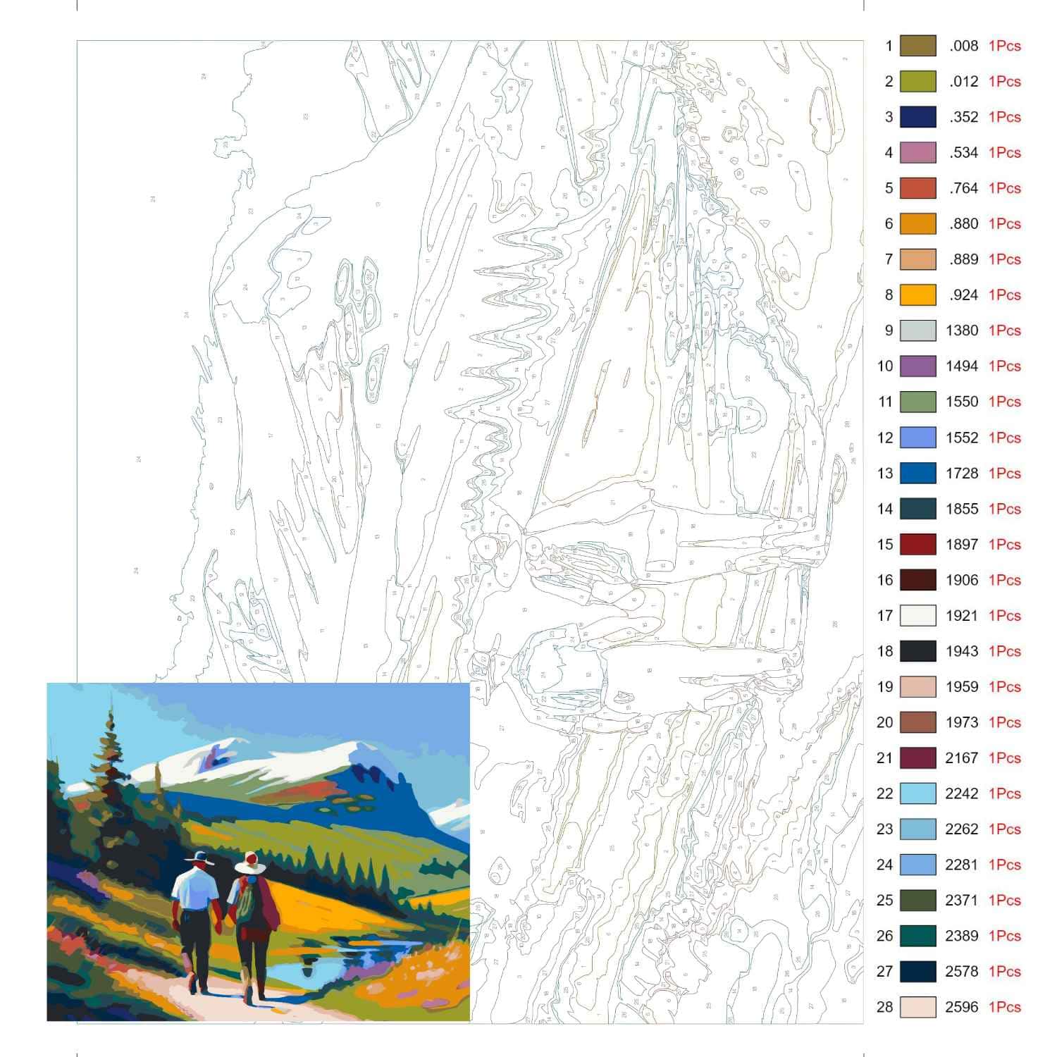 Painting by Numbers All paint by numbers kits