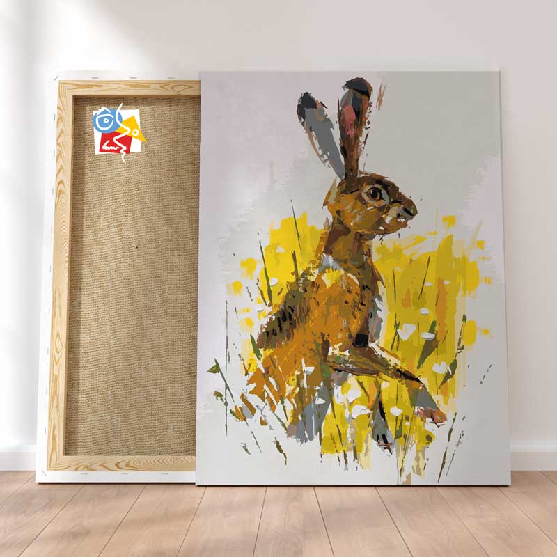 HARE IN THE WHEAT FIELD