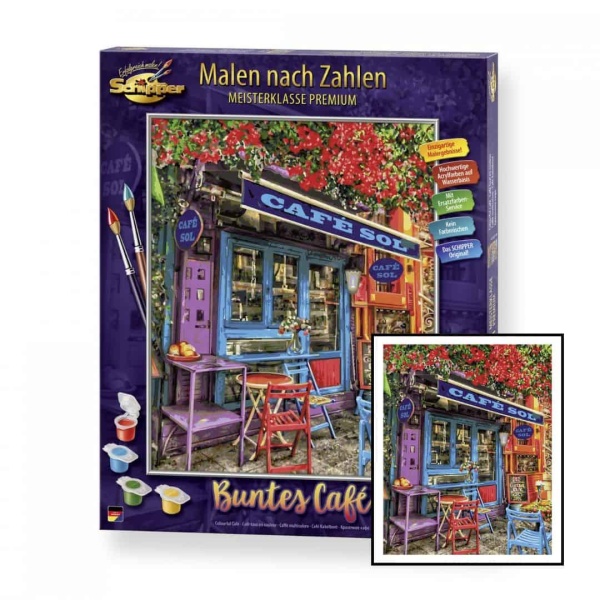 MEIYUDA Paint by Numbers for Adult Poker, DIY Canvas Oil